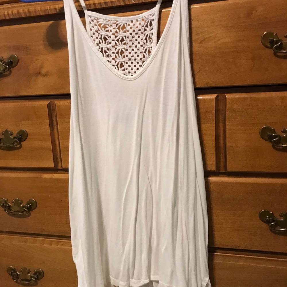 Lace back tank top from old navy